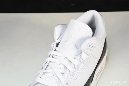 WHITE JORDAN FRAGMENT BLACK 3 AIR 0923